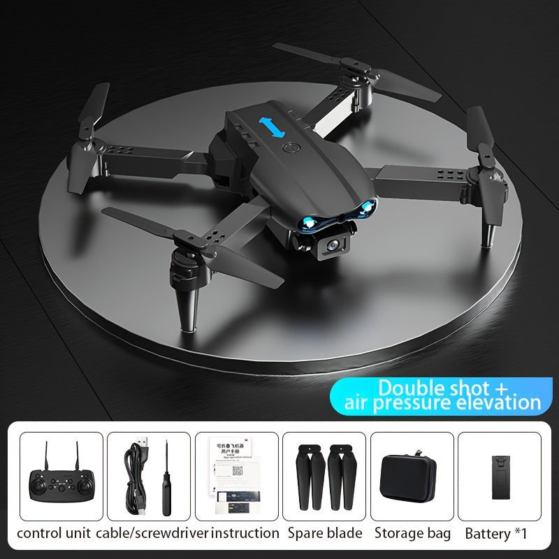 2025 E99 Pro Max Drone, App Control, FPV Real-time Video RC Quad , 360-degree Rotation, As A Toy Gift + 2 Batteries