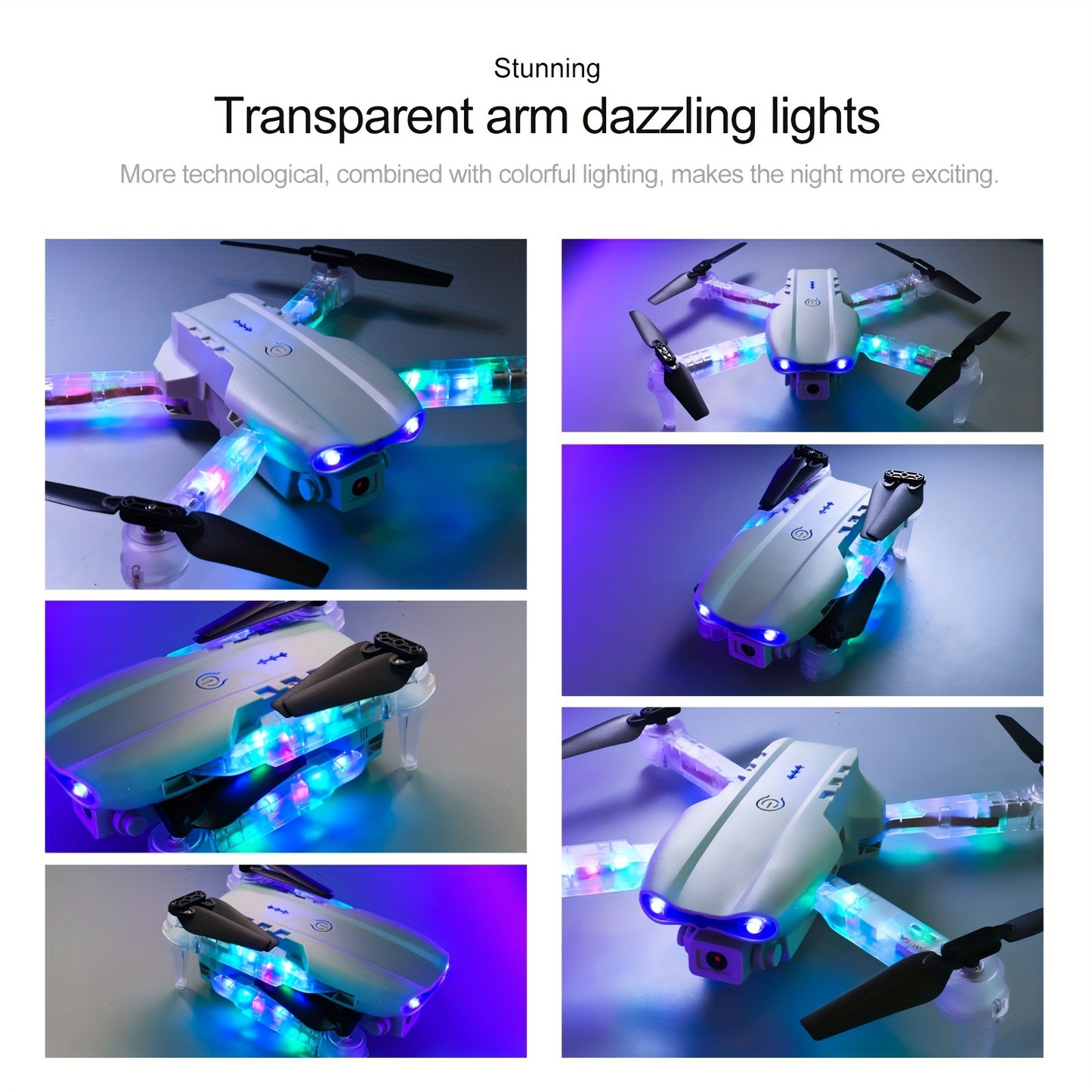 2025 E99 Pro Max Drone, App Control, FPV Real-time Video RC Quad , 360-degree Rotation, As A Toy Gift + 2 Batteries