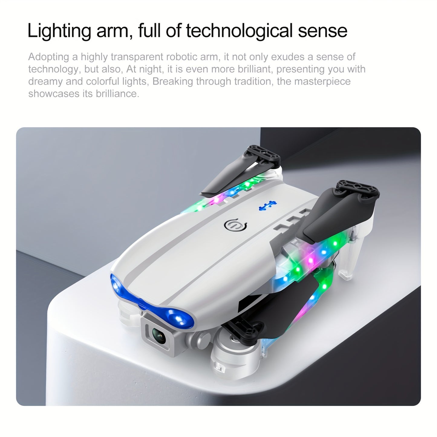2025 E99 Pro Max Drone, App Control, FPV Real-time Video RC Quad , 360-degree Rotation, As A Toy Gift + 2 Batteries
