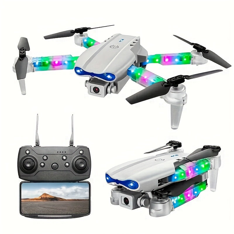 2025 E99 Pro Max Drone, App Control, FPV Real-time Video RC Quad , 360-degree Rotation, As A Toy Gift + 2 Batteries