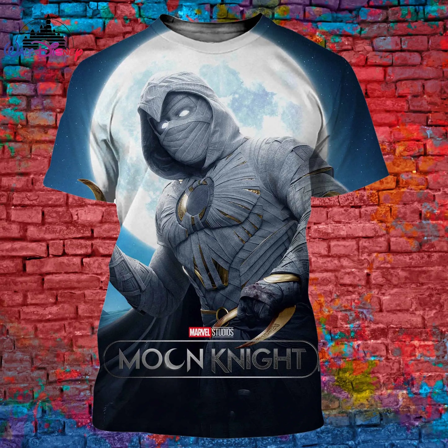 Miniso Moon Knight Men Women T Shirt Casual Style 3D Print Summer Casual Streetwear Tee Tokyo Revengers T Shirt Y2k Roupa